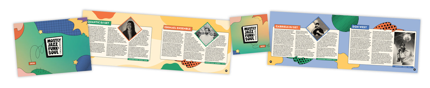 Mostly Jazz 2026 Programme & CD