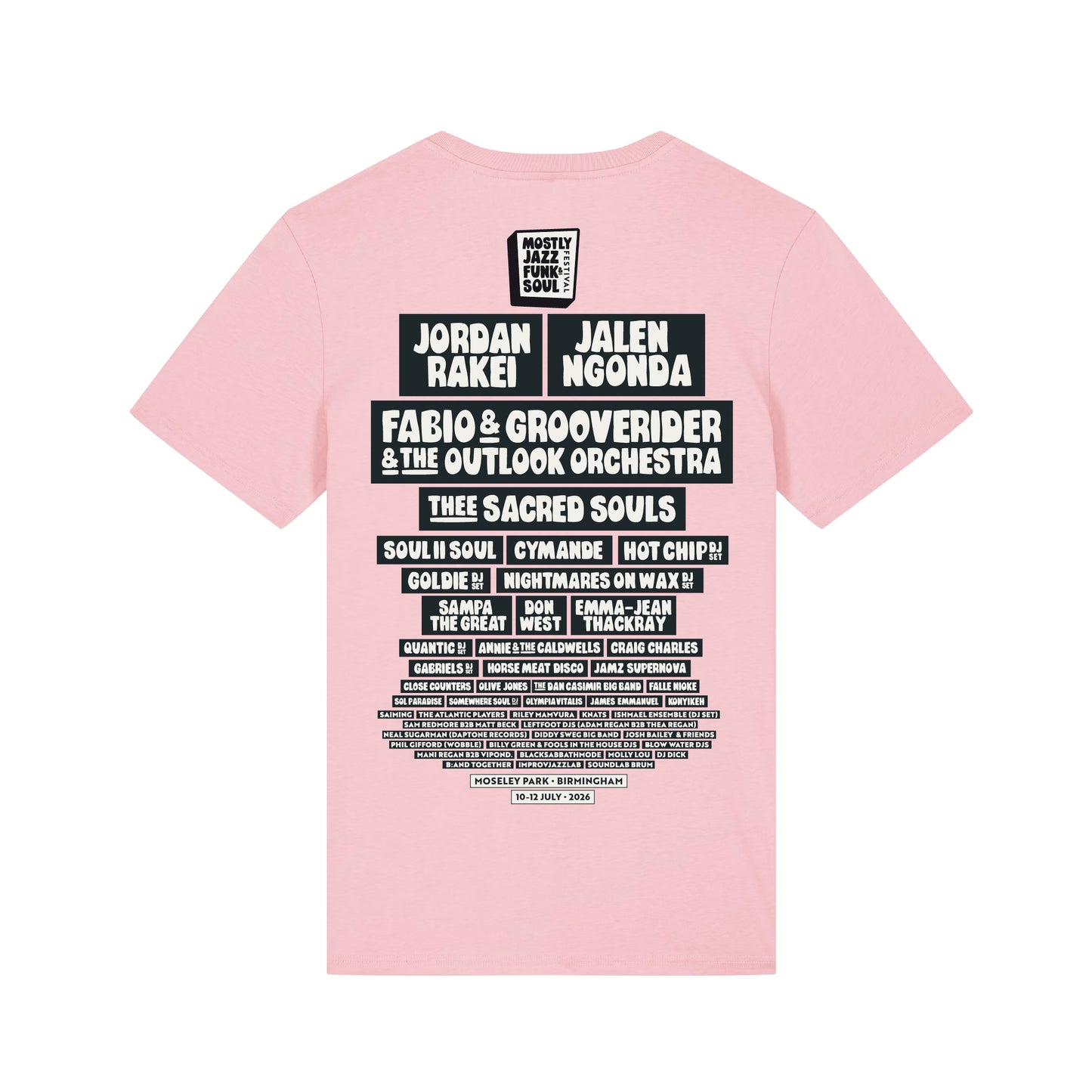 Unisex 2026 Line Up T-Shirts