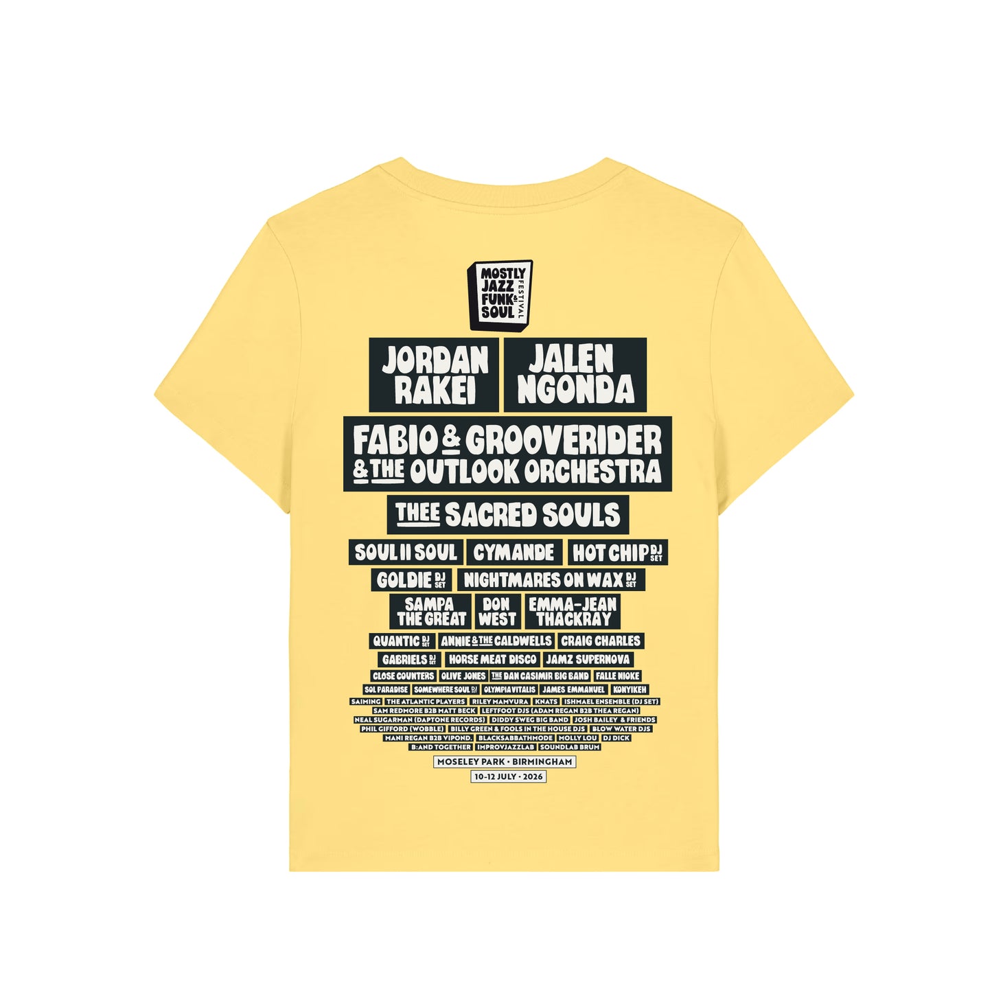 Women's 2026 Line Up T-Shirt